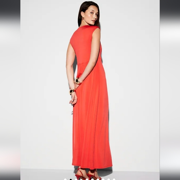 OLD NAVY The Occasion Maxi Dress, Size L, NWT, Coral - Picture 2 of 7